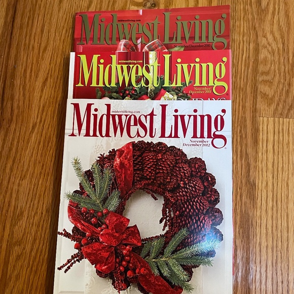 Midwest Living holiday/December magazines 2010, 2011, 2012 - Picture 1 of 3